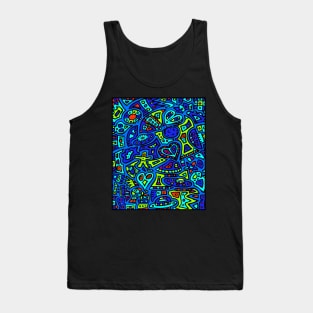 Space Doodle #1 Tank Top